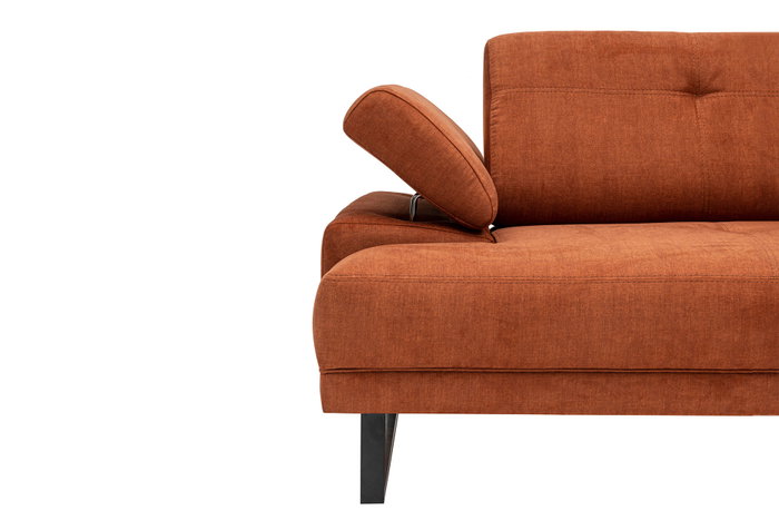 Atelier Del Sofa Mustang Small Right - Naranja